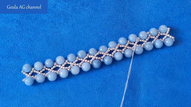 How to make & finish Two Rows Beaded Bracelet смотреть онлайн