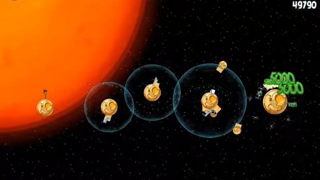 Angry Birds Star Wars. D-2 Bonus Level (3 Star Walkthrough) смотреть онлайн