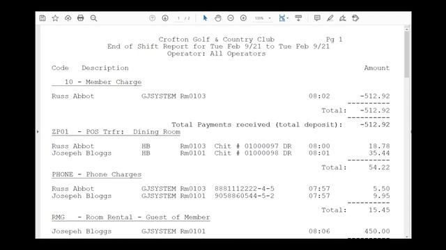 Hotel Management - End of Day Processing смотреть онлайн