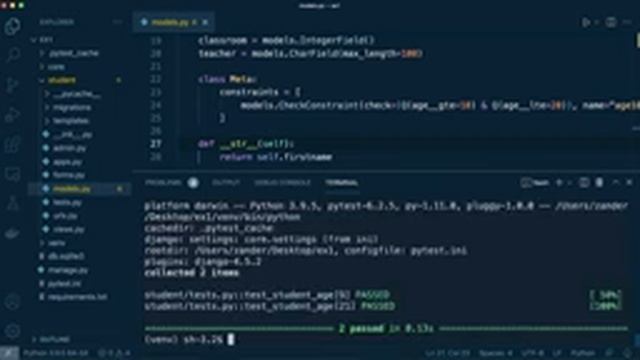 Django model CheckConstraint | Pytest Testing | Model Level Constraint смотреть онлайн