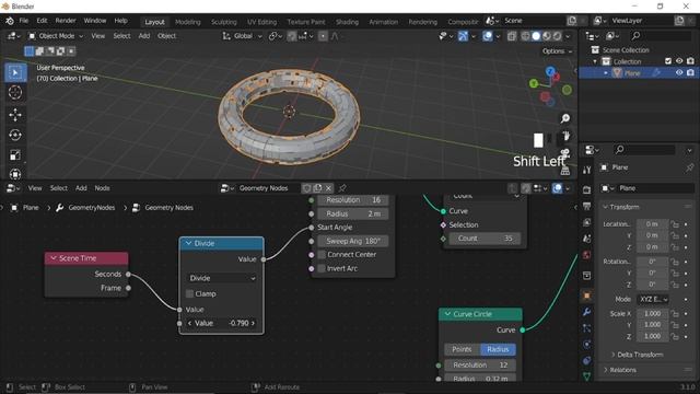 Create a Modern Loop Animation in Blender Geometry Nodes - Blender Tutorial смотреть онлайн