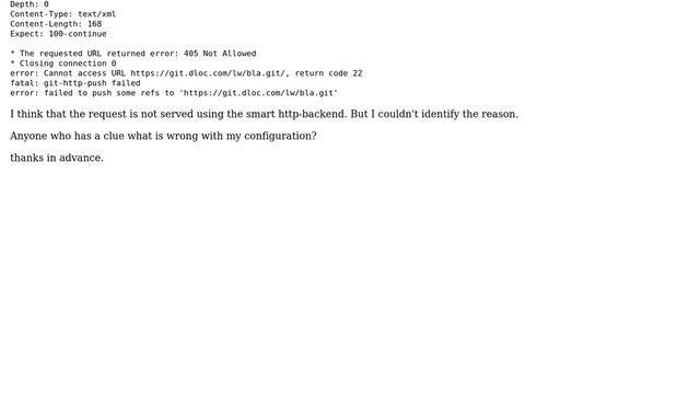 DevOps & SysAdmins: Configuration of git-http-backend with Nginx (returning PROPFIND 405) смотреть онлайн