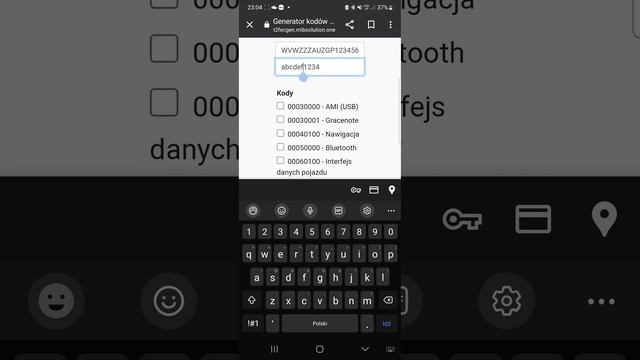 MIB2 Instalacja Kodów FEC/SWaP #CarScanner Pro Performance Monitor