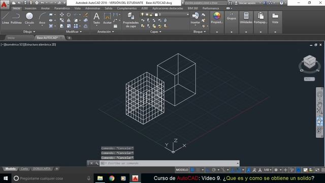 AutoCAD ¿Que es y como se obtiene un solido HD смотреть онлайн