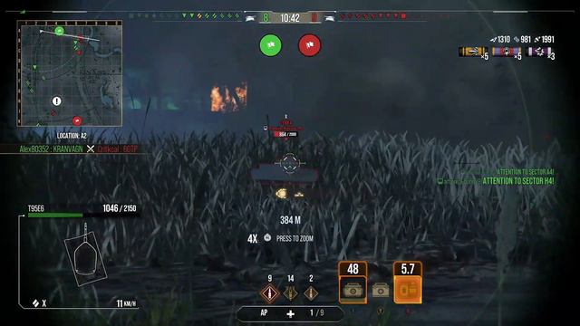 T95E6 Black Friday tank drop showcase WOT Console - World of Tanks Modern Armour смотреть онлайн