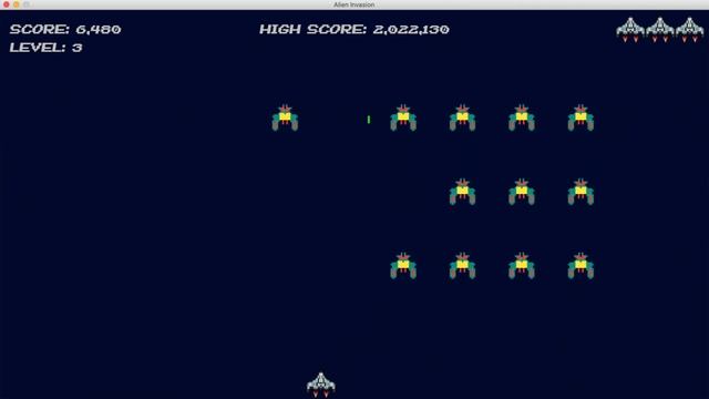 Alien Invasion | Python Crash Course | Pygame смотреть онлайн