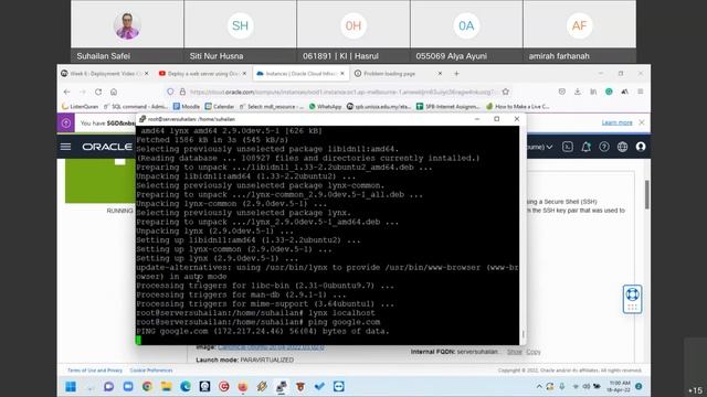 Oracle Cloud WebServer Setting смотреть онлайн