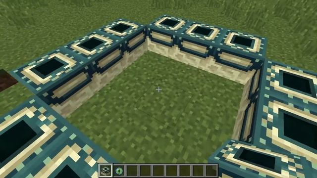 Портал в Эндер мир (Край) постройка и активация смотреть онлайн