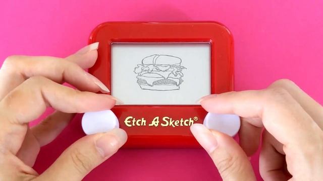 Etch A Sketch time lapse - Jack in the Box смотреть онлайн