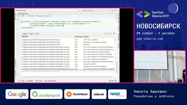 Как легко работать со Spark используя notebooks и Big Data Tools - Никита Ашихмин | Data Science смотреть онлайн