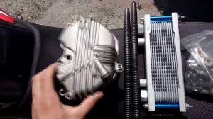 Масляная система охлаждения на китайский мотоцикл. Часть 1