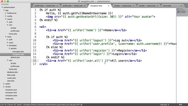 PHP Authentication List All Users 25 смотреть онлайн