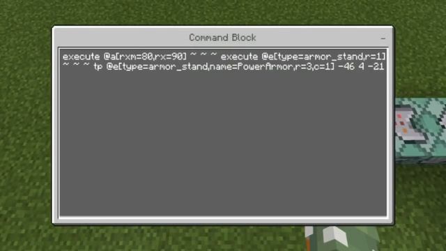 Minecraft Bedrock Edition Power Armor Command Block Tutorial Creation смотреть онлайн