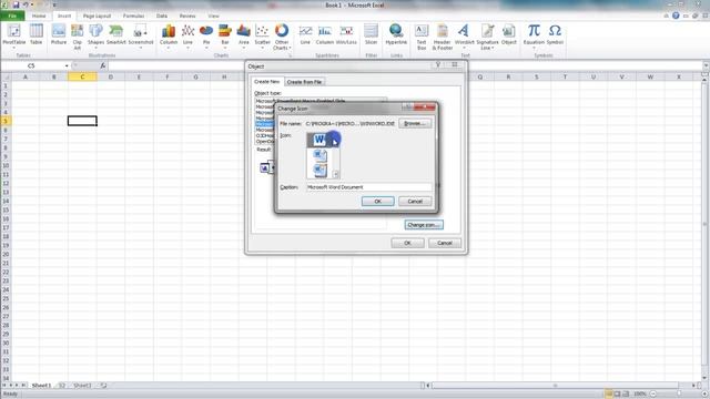 6.6 Inserting Objects - MS Excel (Urdu) - MS Office 2010 Tutorials смотреть онлайн
