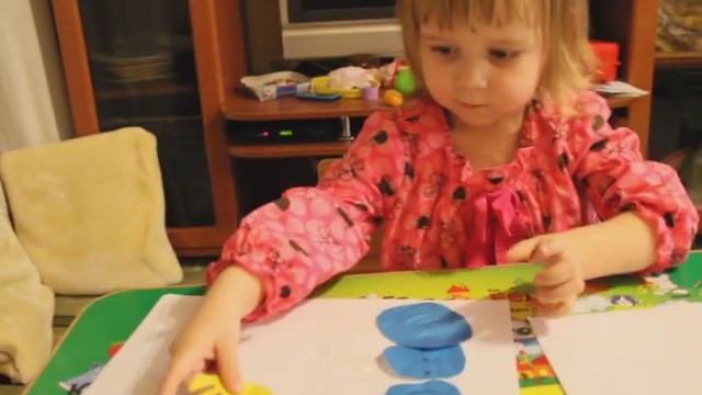 2 года 5 мес.Апликация из цветной бумаги смотреть онлайн