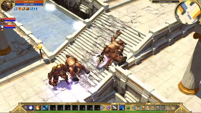 Titan Quest | ПОБЕДА НАД БОССОМ ТИФОН смотреть онлайн