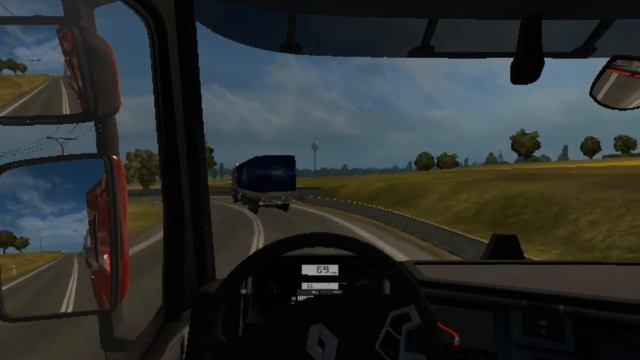 Euro Truck Simulator 2-Renault Range T смотреть онлайн