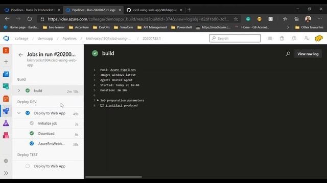 Azure DevOps Beginner Tutorial 3 : CICD with Github смотреть онлайн