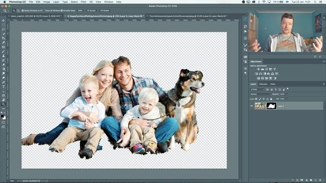 SELECT SUBJECT. Adobe Photoshop update January 2018 смотреть онлайн