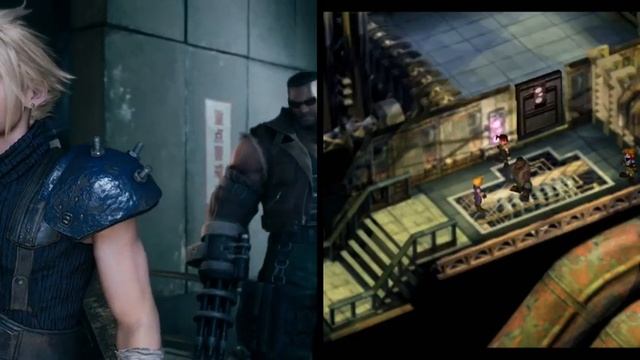 Сравнение Final Fantasy 7 - 1997 против 2020 смотреть онлайн
