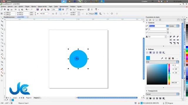 Configurar el Color en CorelDraw X7 RGB CMYK смотреть онлайн