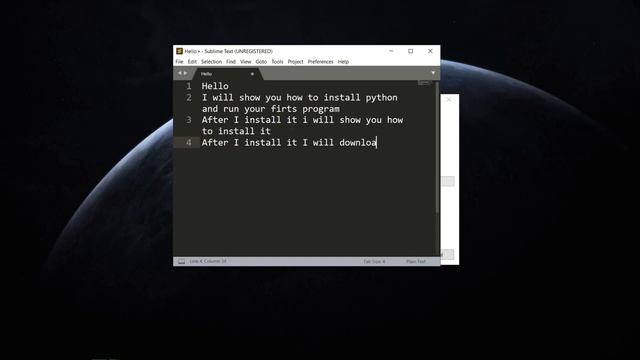How to install Python and PyCharm and run your first program(PART 1- Downloader and Installer) смотреть онлайн