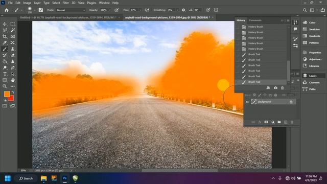 Lecture No. 30: History Panel and History Brush - Adobe Photoshop | Photoshop for Beginners смотреть онлайн