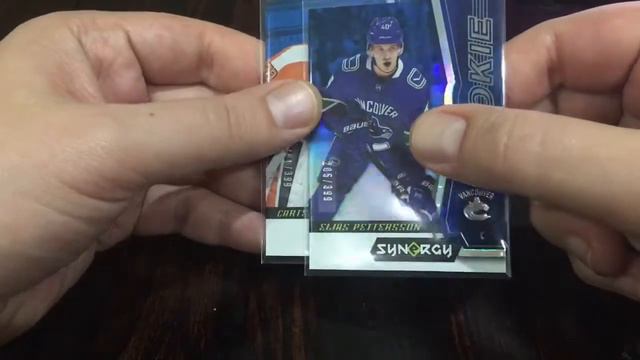 Обзор. Кейс-брейк 2018/19 Upper Deck Synergy Hockey Hobby смотреть онлайн