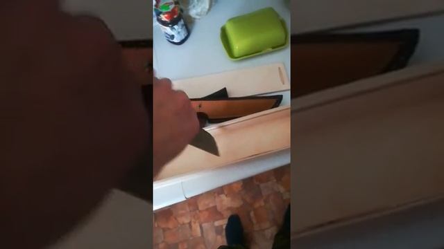 Нож "Медведь" Алмазная сталь ХВ-5. Отзыв о ноже. 16 февраля 2020 г. смотреть онлайн