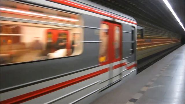 Пражский метрополитен, Прага, Чехия / Prague undeground смотреть онлайн