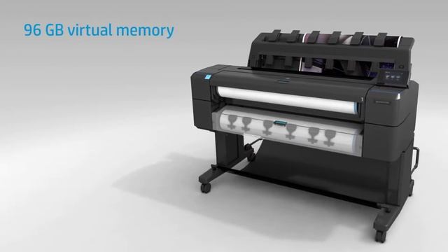 HP DesignJet T1530 Product video смотреть онлайн