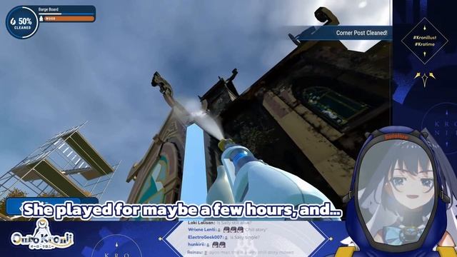 Kronii Tells Chat a Very Spooky Story【PowerWash Simulator】 смотреть онлайн