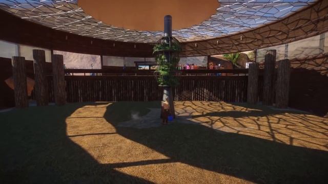? Dingo habitat & cave viewing | Desert Franchise Mode | Planet Zoo | смотреть онлайн