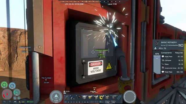 Space Engineers Survival EP7 - No Jetpack Base Building смотреть онлайн