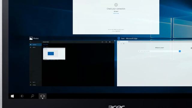 Windows 10 - How To View Open Apps In Tablet Mode