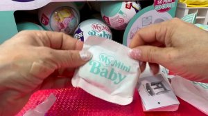 5 SURPRISE MY MINI BABY SERIES 1 Unboxing Full Box Mystery Capsule Zuru Toys