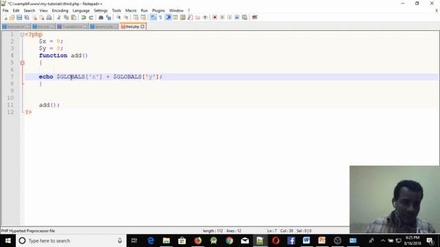 Lecture 5: website php scope of variables Programming Tutorial in Amharic | በአማርኛ смотреть онлайн