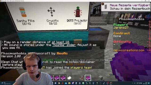 Phasmophbia Minecraft Server mit Docker смотреть онлайн