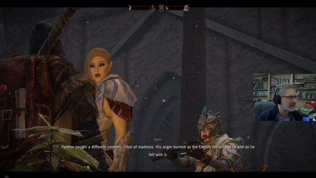 Skyrim -- Mage Run Part 44 -- Snow Elf Vampires смотреть онлайн