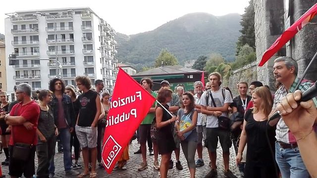 Presidio antifascista/ 30 agosto 2016 Como/ Fabrizio Baggi смотреть онлайн