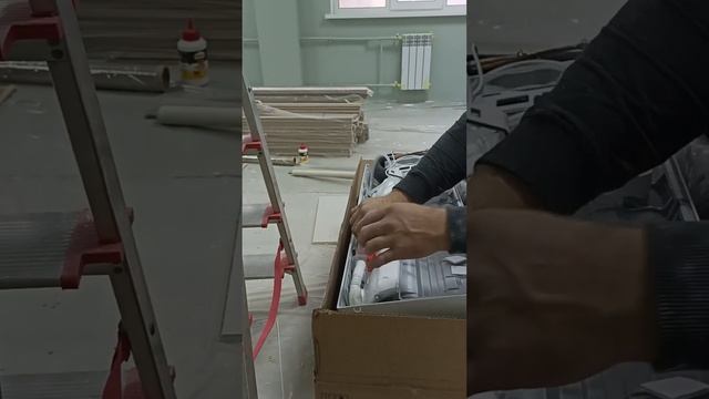 монтаж дренажного насоса.