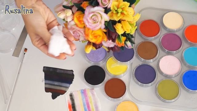 Чем тонировать полимерную глину? ❤ Ультрамягкая пастель PanPastel ❤ Обзор материалов для творчества смотреть онлайн
