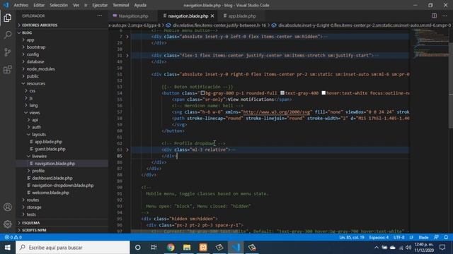 Como crear un menú responsive con Tailwind y Alpine - Laravel 10 смотреть онлайн
