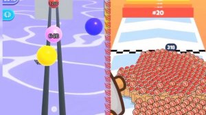 Ball Run 2048 in Infinity Mod vs food run / 2048 ball run Gameplay Walkthrough Android, iOS part #4