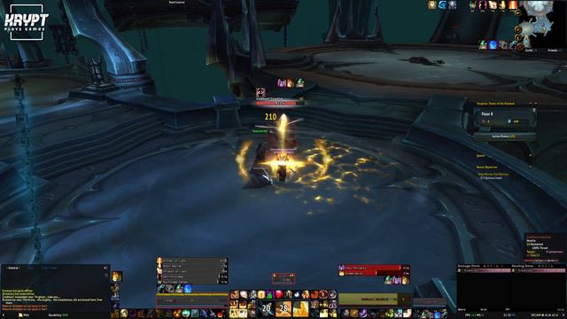 Torghast, Tower of the Damned - Twisting Corridors Layer 8 - Holy Paladin Solo смотреть онлайн