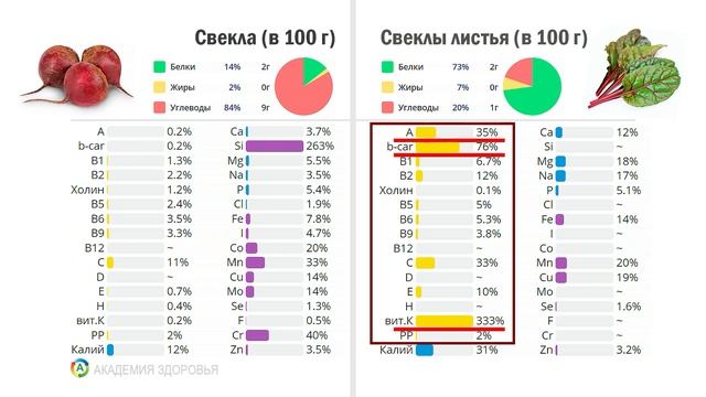 Свекла или свекольные листья? Мы сравнили что полезнее смотреть онлайн