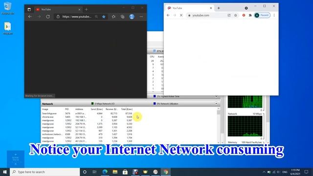 How to Monitor Your Internet Network Traffic & Consumption on Windows 10 | No Software Needed! смотреть онлайн