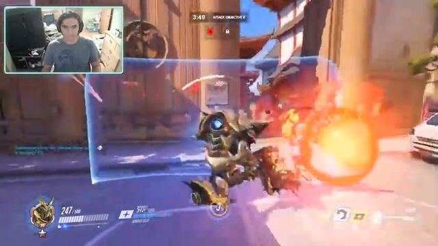 Playing Overwatch one last time before it dies ;( смотреть онлайн