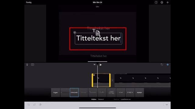 Tekst i iMovie på iPad смотреть онлайн