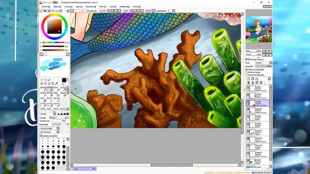 Coralia-Speedpainting смотреть онлайн